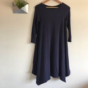 💙 Theory Navy Blue Handkerchief Hem Dress 💙